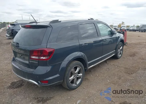 2018 Dodge Journey Crossroad Awd из США, поврежденный, VIN 3C4PDDGG1JT141838